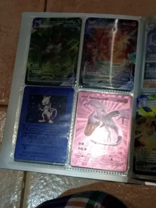 Álbum de cartas Pokémon