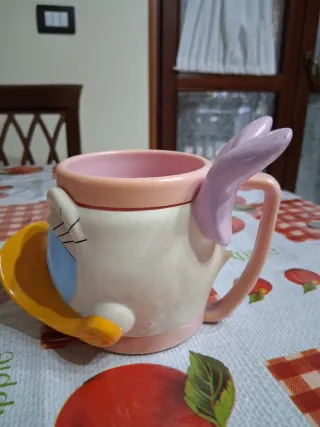 Tazza vintage Disney Paperina con orecchie