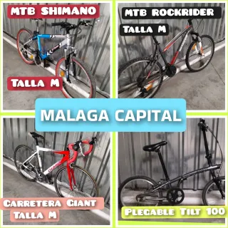 Bicicletas MTB, Carretera y Plegable Talla M