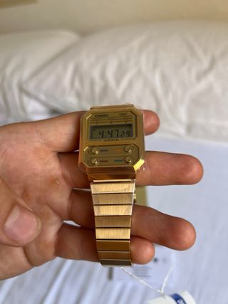 Reloj Casio A100WEG-9AEF Dorado NUEVO