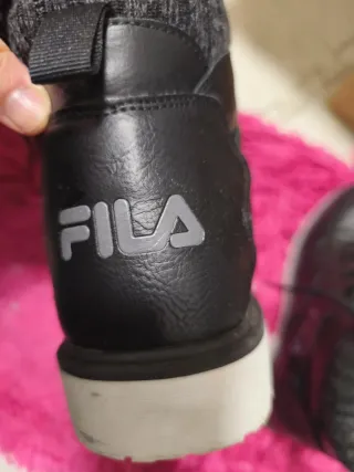 Botas Fila Negras Talla 38