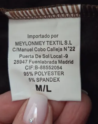 Pantalón marrón de pana