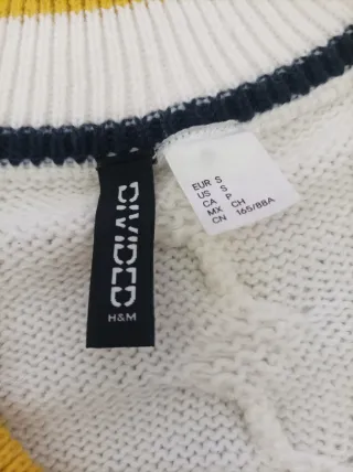 Jersey punto cuello pico