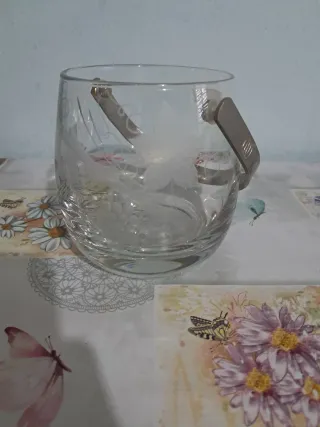 Set Whisky Vintage Decanter Tappo Verde