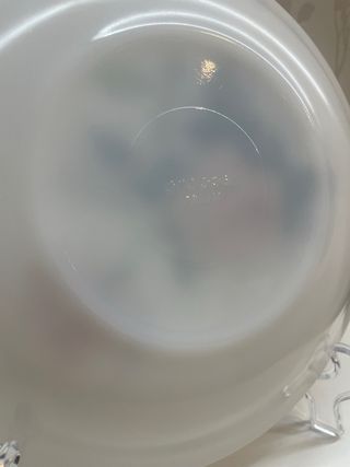 6 Platos Hondos Arcopal Rosas