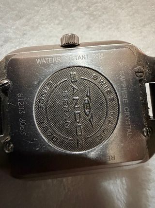 Reloj Sandoz SERAM Plata y Blanco