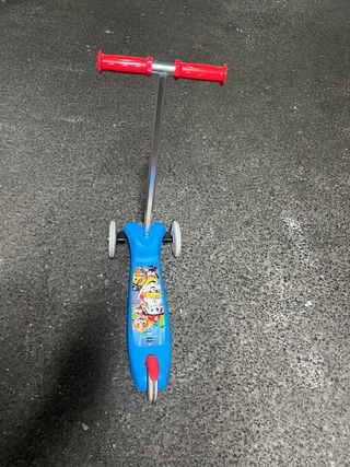 Patinete Patrulla Canina 3 ruedas