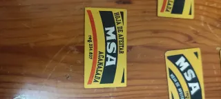 Cinco Cuchillas Afeitar MSA Antiguas Coleccionismo