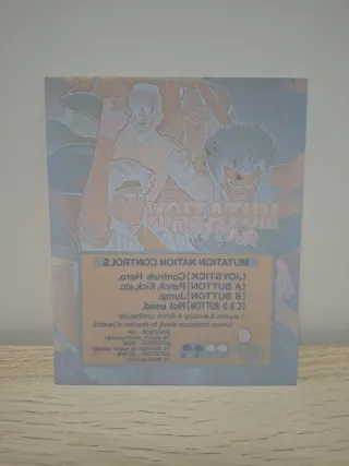 Mutation Nation Neo Geo MVS Original Marquee