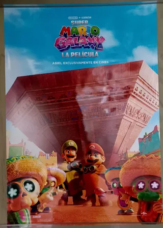 Póster Película Super Mario Galaxy