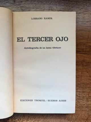 El Tercer Ojo - Lobsang Rampa