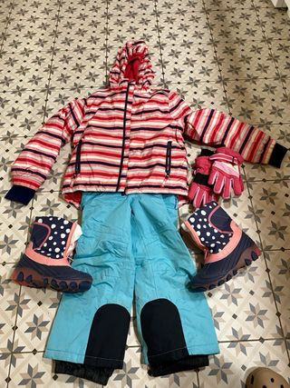 Conjunto Ropa Nieve Niña entre 4/6 años