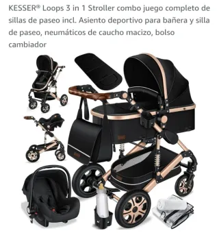 Carro de bebé KESSER 3 en 1