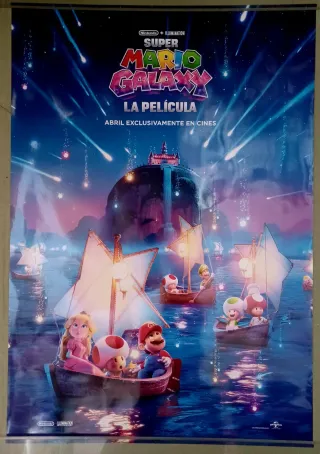 Póster Película Super Mario Galaxy