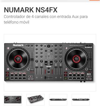 Numark NS4FX + funda trasporte se aceptan ofertas