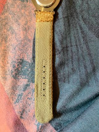 Reloj Muñeca Unisex Estilo Vintage Esparto/Madera