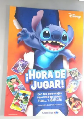 Álbum Hora de Jugar Carrefour Disney Pixar