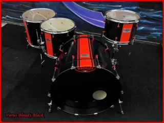 Batería Acústica VARUS Bloody Black