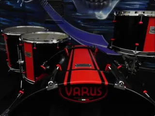 Batería Acústica VARUS Bloody Black
