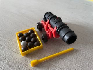 Cañón pirata Playmobil antiguo