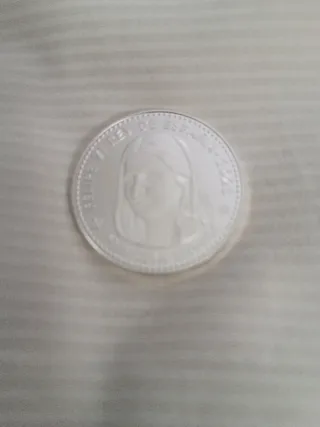 Moneda Plata 40 Euros Princesa Leonor con estuche
