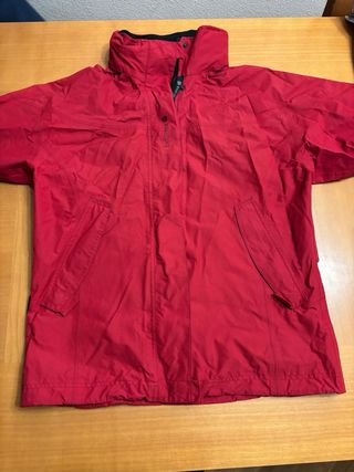Chaqueta Lafuma Gore-Tex Roja Mujer