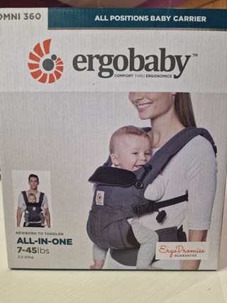 Mochila Portabebés Ergobaby Omni 360 Gris