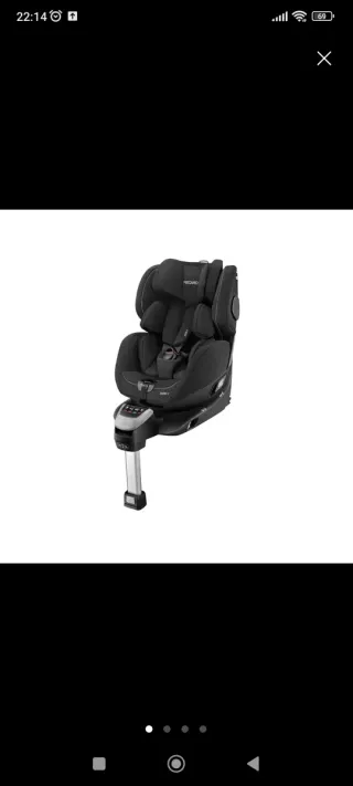 Silla de coche Recaro Zero 1 Isofix