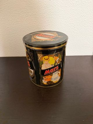 Lata antigua chocolatinas Mars