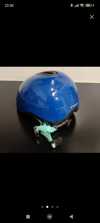 Casco Bici Niño Azul