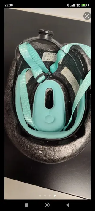 Casco Bici Niño Azul