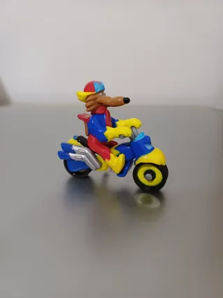 Sorpresina Kinder Lupo Motociclista