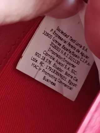 Cartera Carolina Herrera Canvas y Piel Auténtica