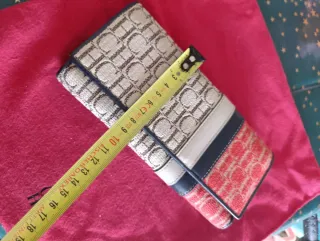 Cartera Carolina Herrera Canvas y Piel Auténtica