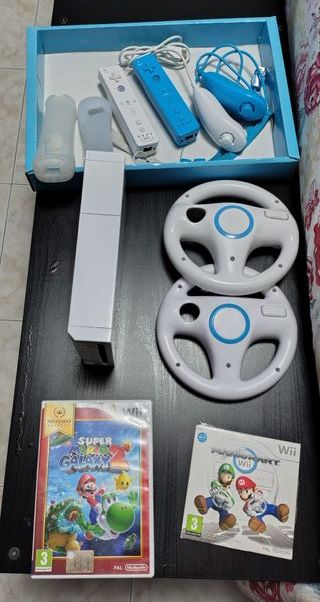 Nintendo Wii Mario Kart Pack + accessori