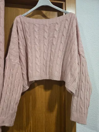 Conjunto de punto rosa