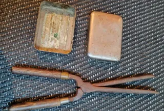 Objetos de aseo vintage de colección