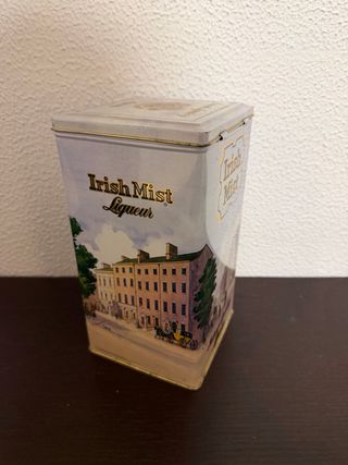 Lata antigua Irish Mist Liqueur