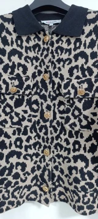 Chaqueta Morgan Estampado Leopardo