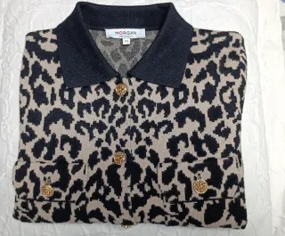 Chaqueta Morgan Estampado Leopardo