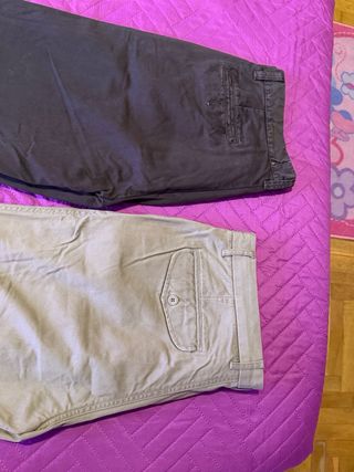 Lote 2 Pantalones Chinos Talla 46