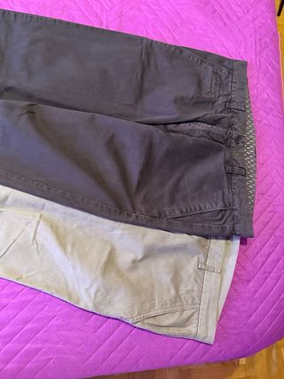 Lote 2 Pantalones Chinos Talla 46