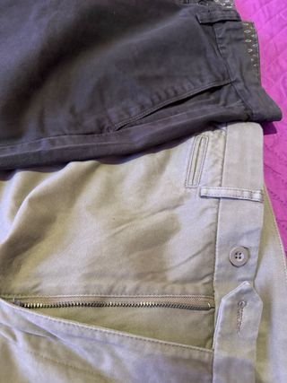 Lote 2 Pantalones Chinos Talla 46