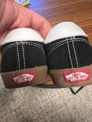 Zapatillas Vans Terciopelo Negro Talla 42.5