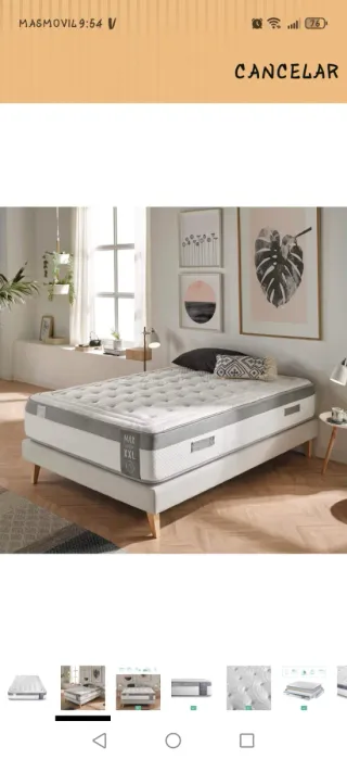 Pack Colchón Max Confort XXL y tapibase