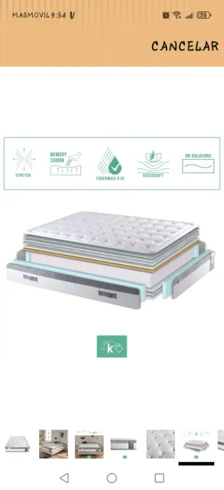 Pack Colchón Max Confort XXL y tapibase