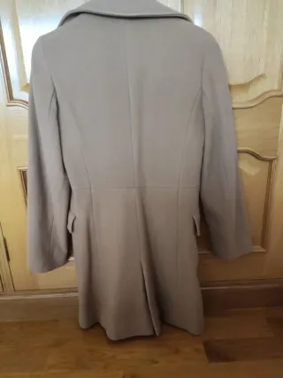 Abrigo Zara Camel Talla S