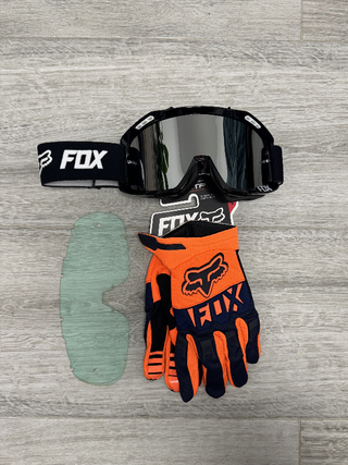 Pack FOX: Gafas + Guantes + Lente Extra 122