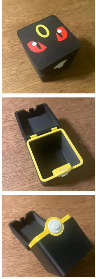 Caja de cartas Pokémon Umbreon.