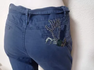 Pantalón Desigual azul